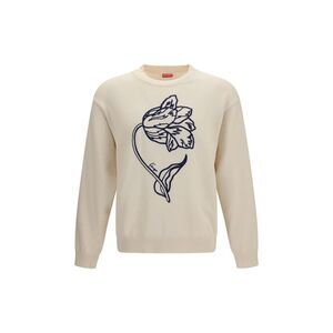 Kenzo Men Kenzo Tulip Wool And Cotton Sweater